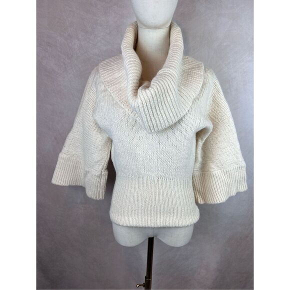 Lucky Brand Cowl Neck Wool Blend Sweater Size Extra Small - Picture 1 of 6